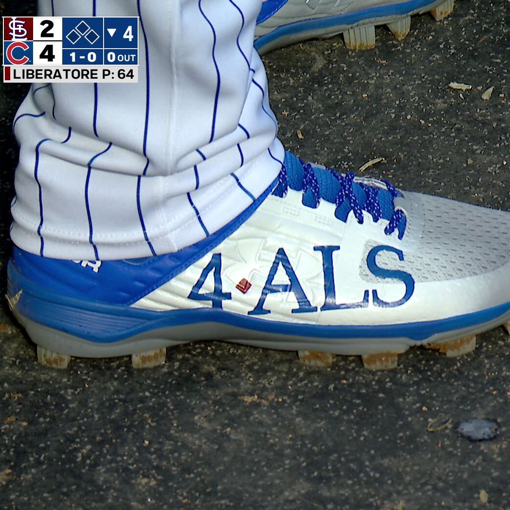 Good cleats, good cause!

Bid on <a href="/ihapp_1/">Ian Happ</a>'s game worn cleats from last Thursday. Net proceeds will benefit Project Main Street!

Bid here: cubs.com/auction