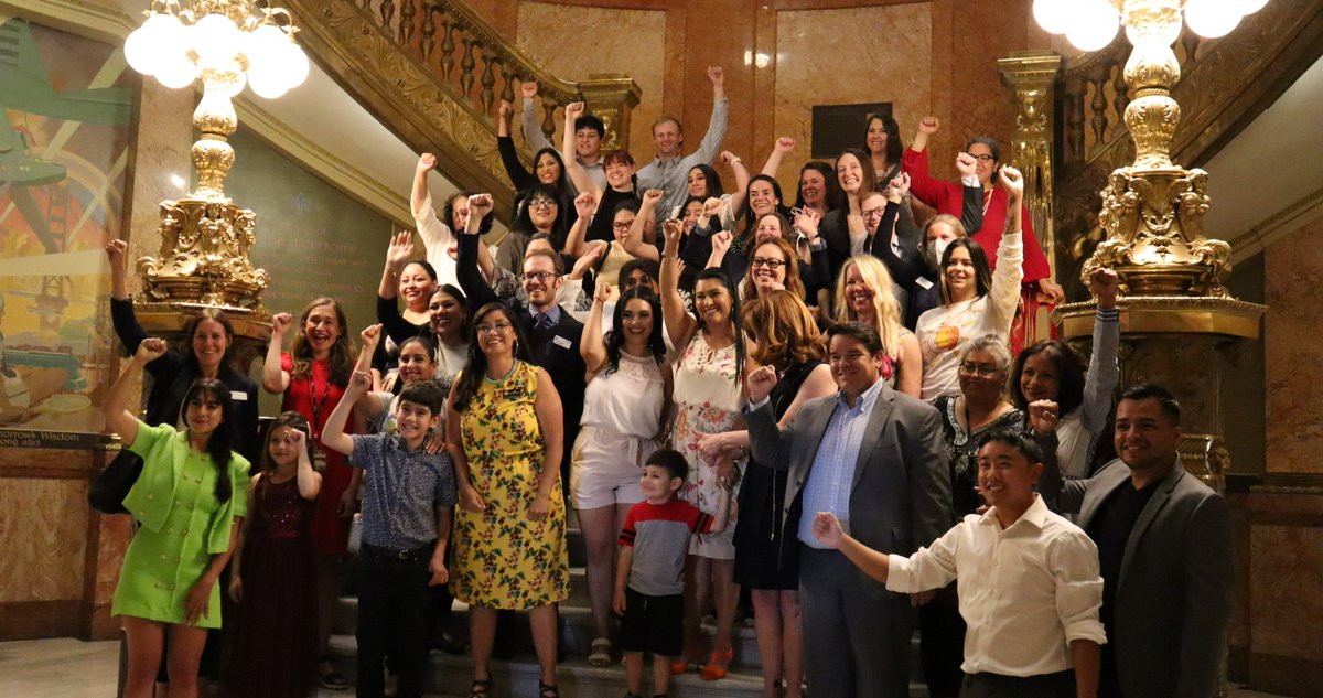 Cervantes_Lily1's tweet photo. So much joy! HB22-1289 was signed today!!! 
#CoverAllColoradans! 

“Expanding health-care coverage to all children, pregnant &amp; postpartum people, regardless of immigration status, is fundamental to correcting the root causes of health inequities” @SerenaForCO 
#SiSePuede https://t.co/kzDRQ2L5uQ