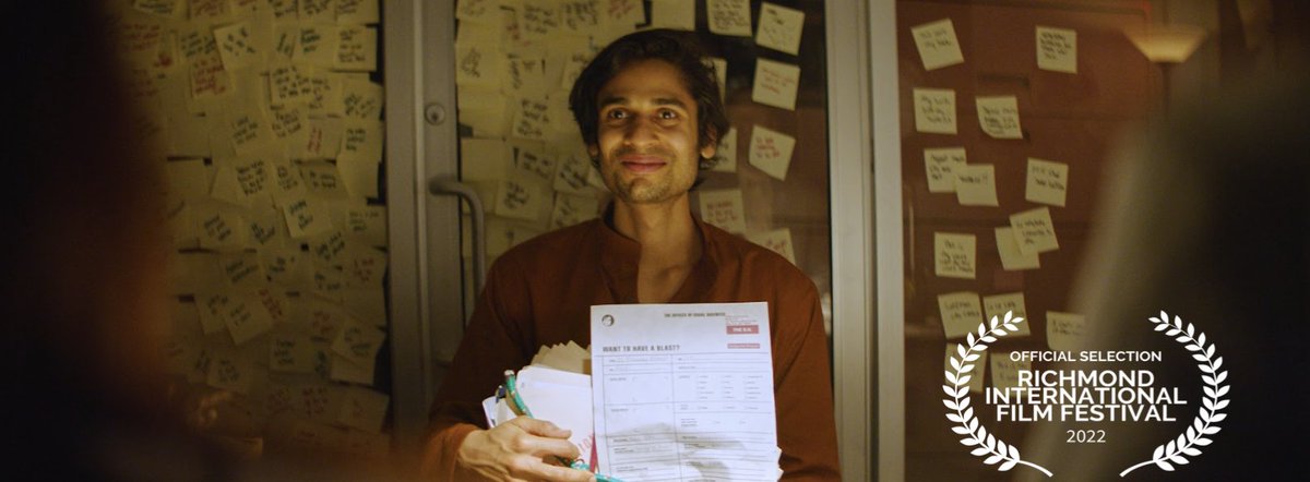 In Defense of Civil Society by Rafeh Mahmud &amp; Rouvan Silogix is playing at the <a href="/RVAfilmfest/">Richmond International Film Festival</a> this week!
Get your tickets here: riffva2022.eventive.org/.../623a089dbe… 
#officialselection #filmfestival #satire #darkcomedy