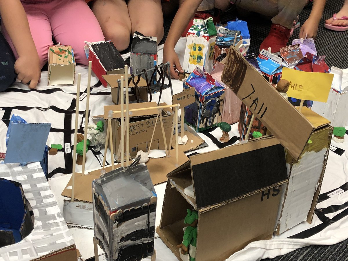 With additions of trees, people, cars, and of course pets… the <a href="/SchoolWestgrove/">Westgrove School</a> community has been built! What an exciting journey!!