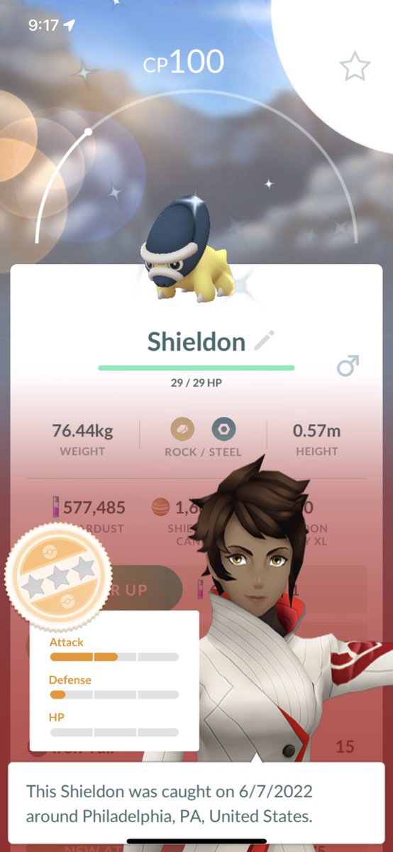 Sn3ak3r_Fr3ak3r's tweet photo. SHUNDO (sort of) lol when you see it #ShinyShieldon #ShinyCheck #HouseSpawn #PokemonGo โฆ damn the one I really wanted too https://t.co/kzPBSVVc60