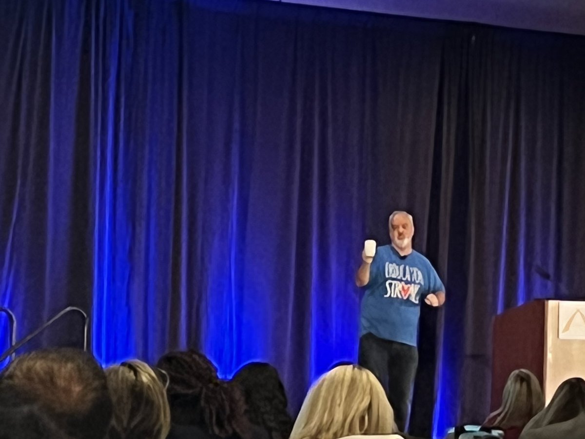 MrsRamseysRoom's tweet photo. “Start with culture and climate and things will change!” - @gerrybrooksprin loved hearing Gerry share his knowledge and humor today at FASA!👓❤️ https://t.co/k2B2shZ8QU