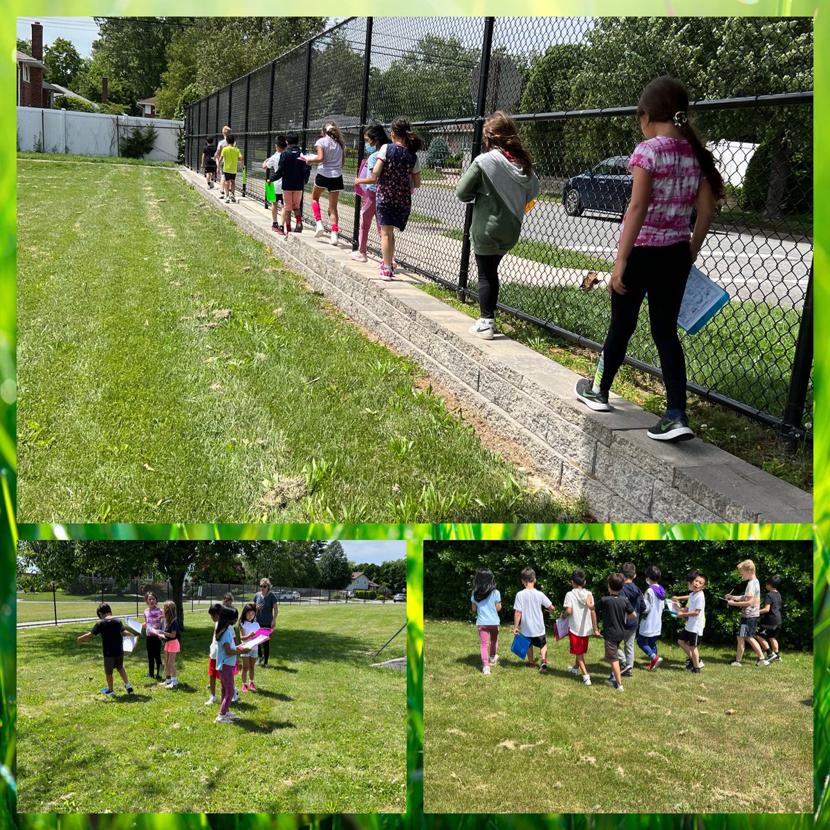 EllenZeises's tweet photo. N is for Nature Walk! We had a fun time on our scavenger hunt outdoors!🪺💐🍄☀️ @JRRS_Jericho #jrrsfamily #ABCcount⬇️ https://t.co/Bclb1bRUGL
