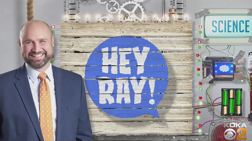 RayPetelinWx's tweet photo. It is SUMMER RAYCATION...or something like that.  If you want to distract the kids &amp; want them to learn, there's a half hour HEY RAY Special Wednesday morning at 10am on CBS News Pittsburgh.  Stream it on the CBS NEWS APP, Roku, Firestick,  Pluto TV or on https://t.co/hVPObvQwVZ! https://t.co/NH1MA2lvrk