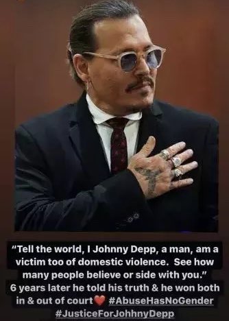 Mainstream Media needs to stop saying the verdict in #DeppVHeardTrial will stop victims from coming forward because they wouldn’t be believed. Guess what, the real victim did come forward & we did believe him! Let the world know, you will be believed! #JohnnyDeppGotJustice