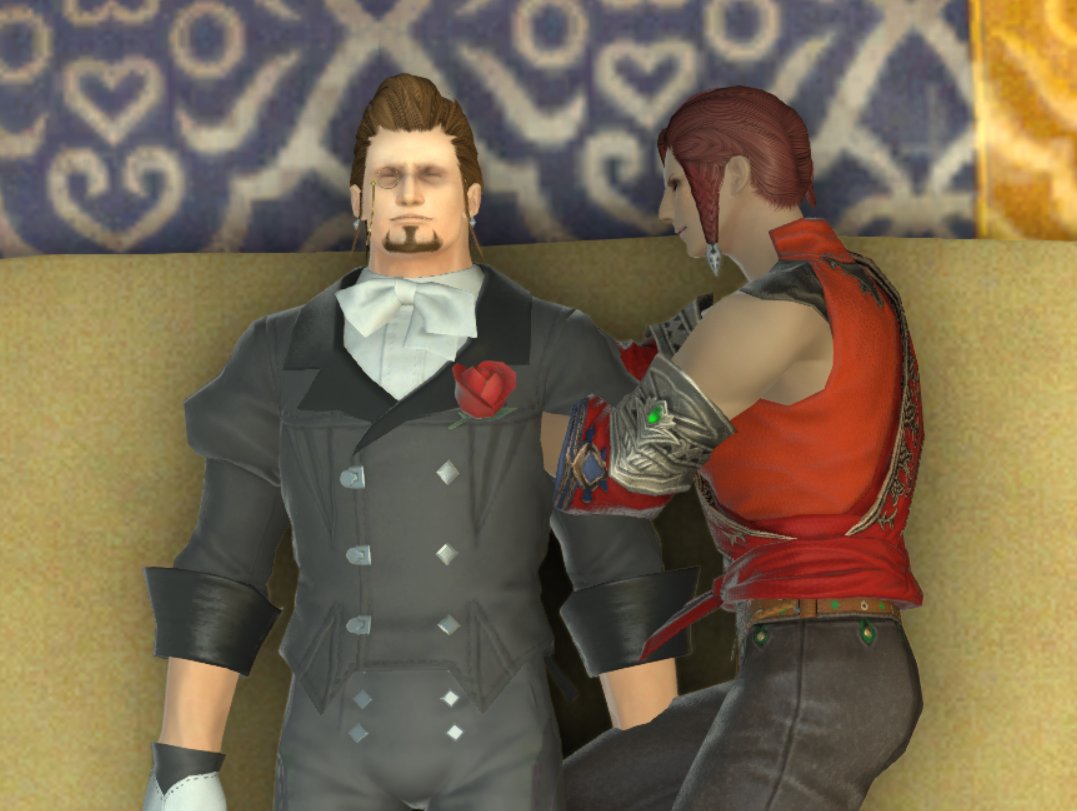 Big shout out to Sqex for letting us use /doze on the same bed as Hildibrand's lifeless husk so we can keep him safe and warm