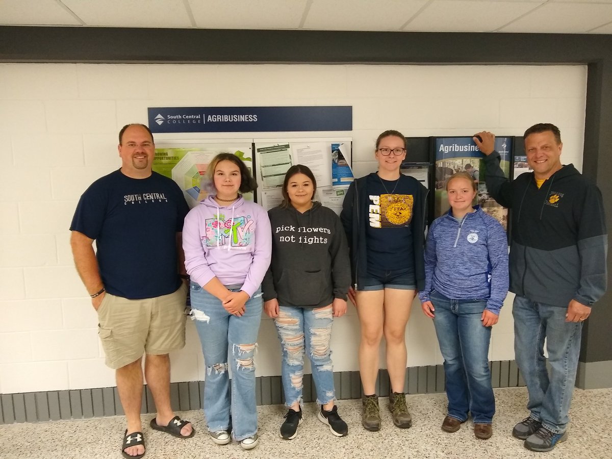 pemffa's tweet photo. Great day of learning!  After a great tour of @SCCollege we then got to learn about the American Bison program and check out the beautiful falls at @mnstateparks Minneopa State Park!  Rounded out the day with an extraordinary tour of New Sweden Dairy.  #TeachAg https://t.co/9LHEstShtZ