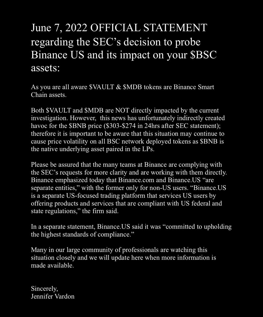 VaultDeFi + MDB = GRAVITY (@vaultdefi) on Twitter photo 