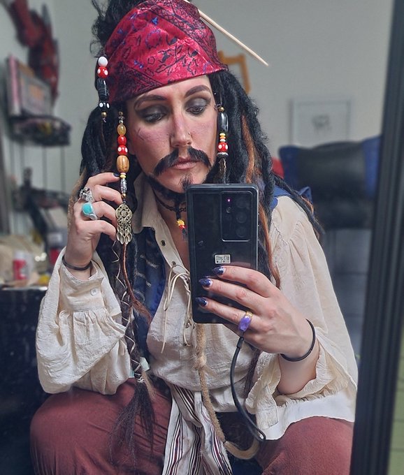 Why's the rum gone?  #captainjacksparrow #captainjacksparrowcosplay #jacksparrow #jacksparrowcosplay<a href="/tag/captainjacksparrow"class="tags">#captainjacksparrow</a><a href="/tag/captainjacksparrowcosplay"class="tags">#captainjacksparrowcosplay</a><a href="/tag/makeup"class="tags"><span>#makeup</span></a><a href="/tag/cosplay"class="tags"><span>#cosplay</span></a><a href="/tag/jacksparrow"class="tags"><span>#jacksparrow</span></a><a href="/tag/jacksparrowcosplay"class="tags"><span>#jacksparrowcosplay</span></a>
