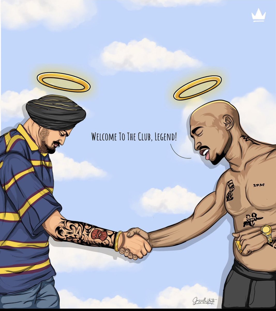 Jxssa21's tweet photo. Legend Never Die !! 

#JusticeForSidhuMooseWala https://t.co/SqAnlzxcPe