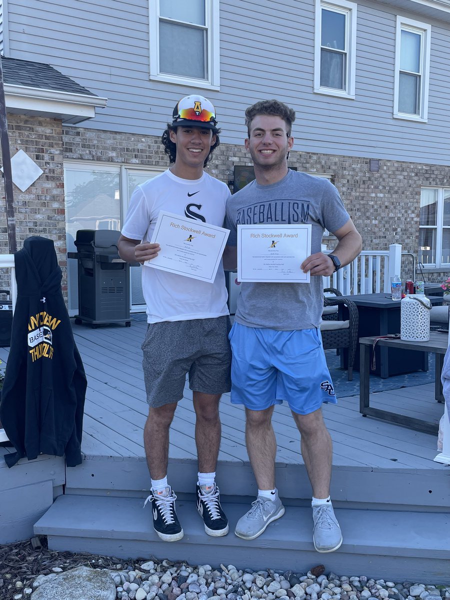 tboltbaseball's tweet photo. Congratulations to AJ Le and Jack Day for being awarded the Coach Stockwell Award for their leadership and dedication to our baseball program. You have both left a lasting impact on our school and baseball program. Best of luck to the both of you! https://t.co/0YyrunJ0tG