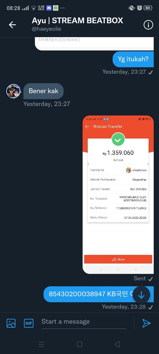 lemonbubbles__'s tweet photo. @haeyeonli pls cuy balikin duit gwwww ga sudi gw!! 
085810516228 SPAY A.N N [nikashunzu] 

Sumpah gw kira lw baik ya udh sampe mw refund tp kg refund2, untung ga jadi war mhgd sm lw. 

Gw berani sm dia krn dia ngeretweet suruh cdm, jd gw ok2 aja. Beuhh 

T. Thread penipuan tf won https://t.co/MAdp3YPZG7