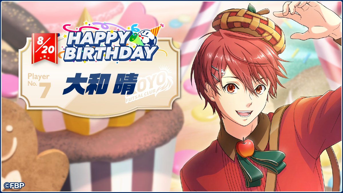 futsal_boys's tweet photo. 🎂HAPPY BIRTHDAY !!!!!🎂

8.20
YAMATO HARU

#サルボ https://t.co/6m5A0FxPCc