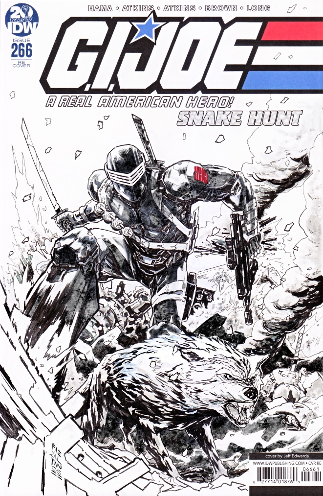 Finished my recent Snake Eyes &amp; Timber blank cover commission😊 will share more artwork (old and recent) from time to time...