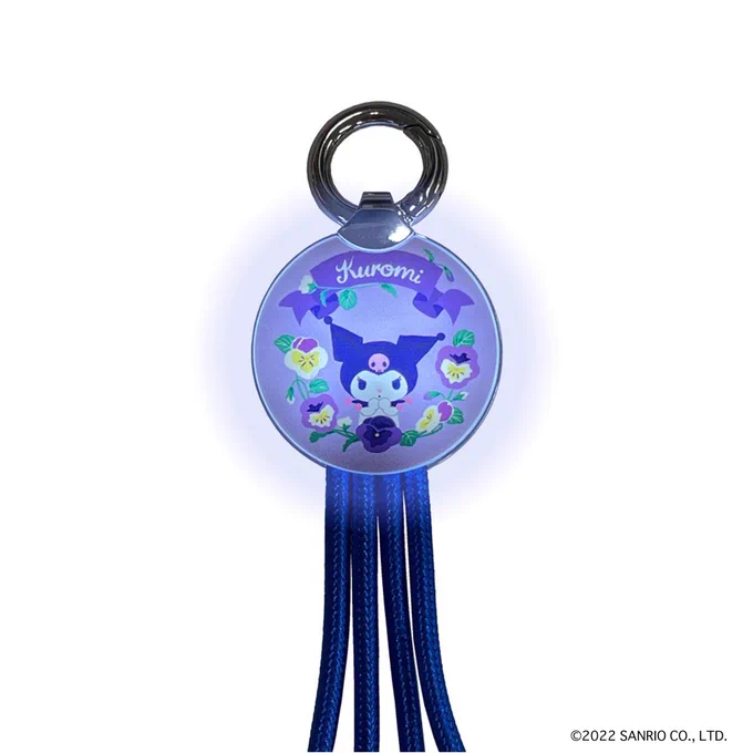 クロミ 光る充電ケーブル給電中キャラクターの部分が"光る" 仕様となります。詳しくはコチラ #充電ケーブル #かわいい #sanrio 