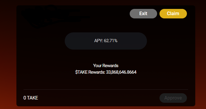 TakemichiInu's tweet photo. First round of non-inflationary rewards is in, APY at 62% before launches have even started... $TAKE the chance to load up now and get in on the action!

https://t.co/CYCFuJEPcr

#TAKEERC #STAKING #YieldFarming #launchpad https://t.co/kC3cwmNXLb