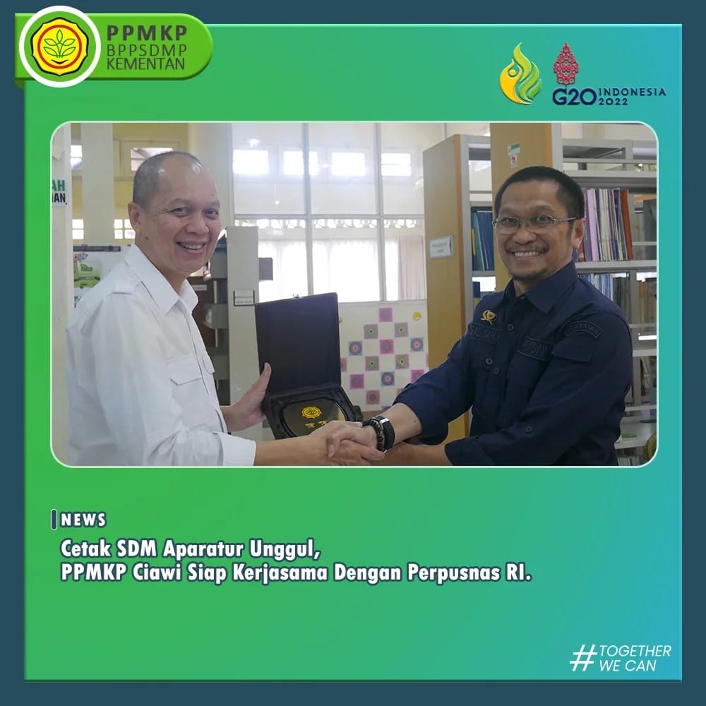 ppmkpciawi's tweet photo. Cetak SDM Aparatur Unggul, PPMKP Ciawi Siap Kerjasama Denagan Perpusnas RI
Ciawi-Bogor. PPMKP Ciawi terima kunjungan dari Perpusnas RI pada Rabu (06/06). Kunjungan tersebut merupakan langkah awal penandatanganan kerjasama pelatihan yang akan dilakukan kedua belah pihak
#ppmkp https://t.co/dqCgaSVCDu