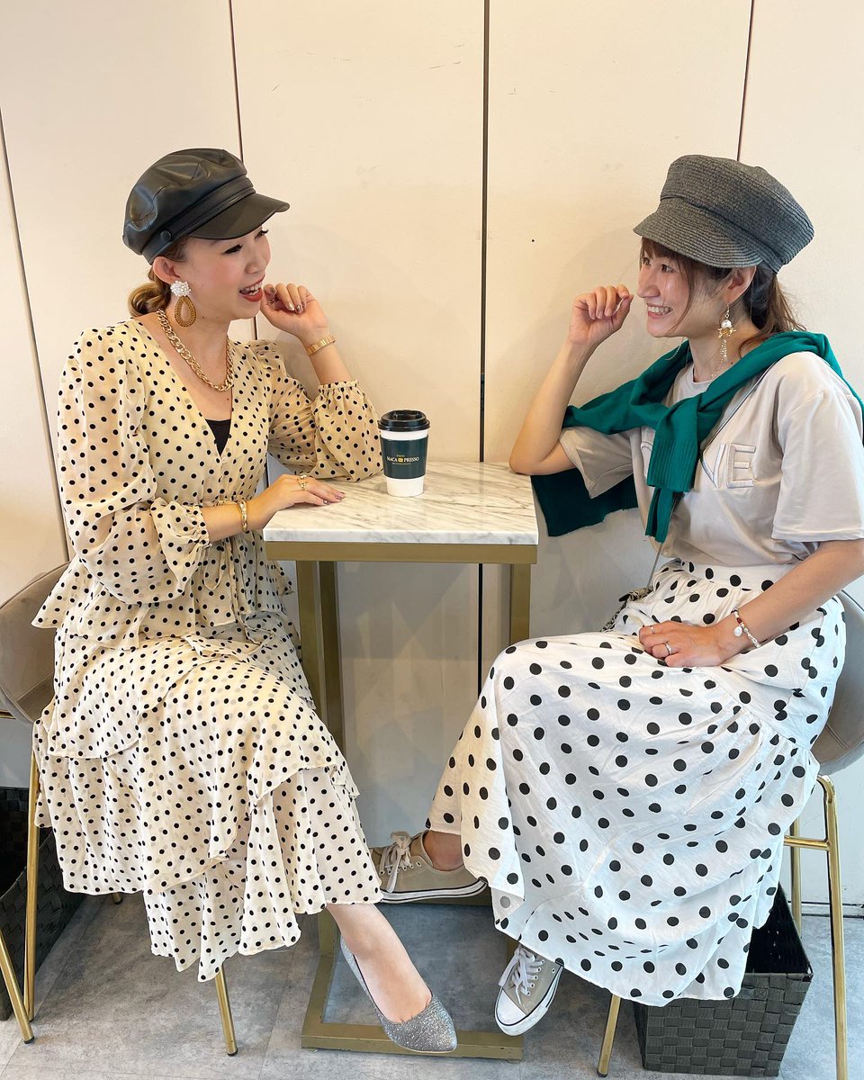 su_cham_33's tweet image. #時差すたぐらむ 
にも程がある　1年前☺️笑

失礼🤣

ange_9187xo と
ドットリンク

ドットって可愛いーーーーよね🤗
昔から好き💙💙
基本好きな物着たいけど
#linkcode で着てワチャワチャも好… instagram.com/p/CefDl_-P2a7/