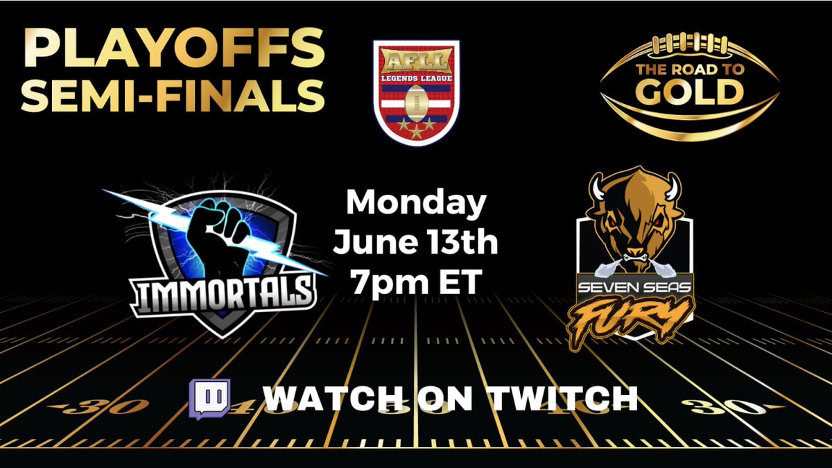 American Football Legends League tweet media