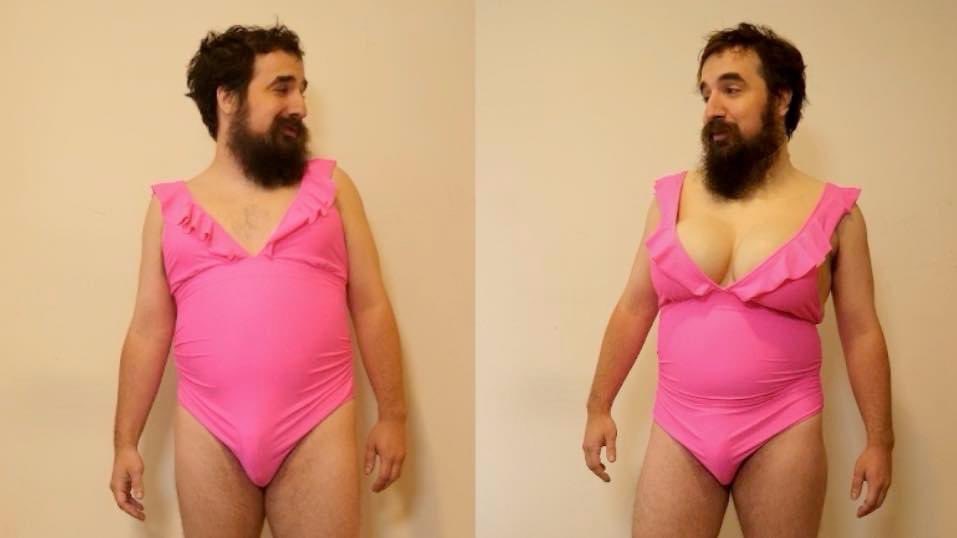 Before and after a 3-day juice cleanse.