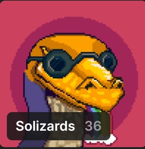 GUTTERSWOLE's tweet image. I'm going to go ahead and do something.
@SolizardsNFT minted at .069 $SOL
So in the spirit of #SolanaSummer... 
RT/Like this tweet and reply with #SoLi 
I'll be choosing someone in 12 hours.