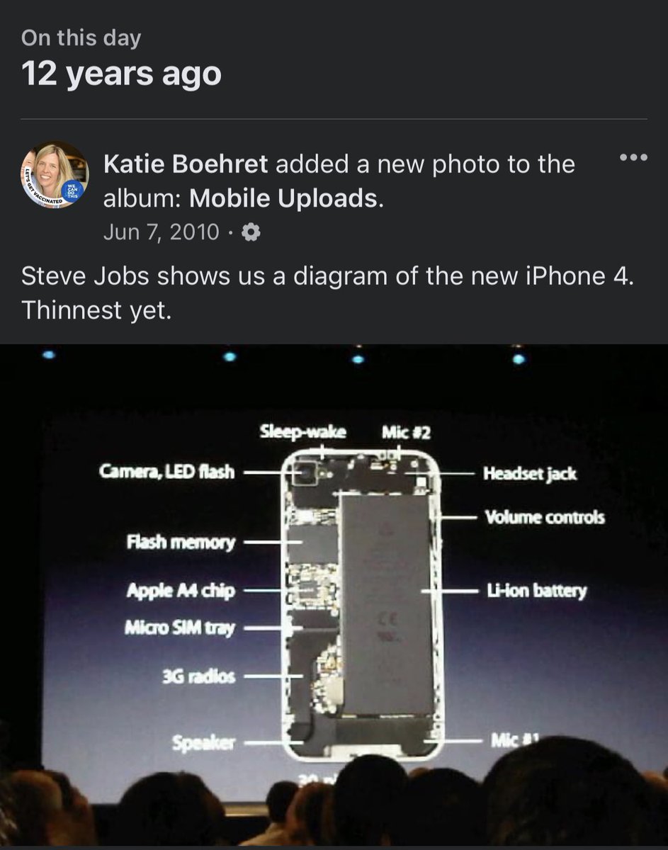 Fun memory from WWDC 2010 at Moscone when Steve showed us the iPhone 4. Remember the headset jack?