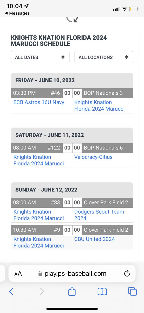 This is my schedule for the west palm classic tournament <a href="/EKUBaseball/">EKU Baseball</a> <a href="/bsubears/">Bridgewater State Bears</a> <a href="/ParrishBaseball/">Parrish Community HS Bulls Baseball</a> <a href="/PremierXSports/">Premier Exposure Sports</a> my.collegefitfinder.com/athlete/profil… <a href="/WesternMichU/">Western Michigan University</a>