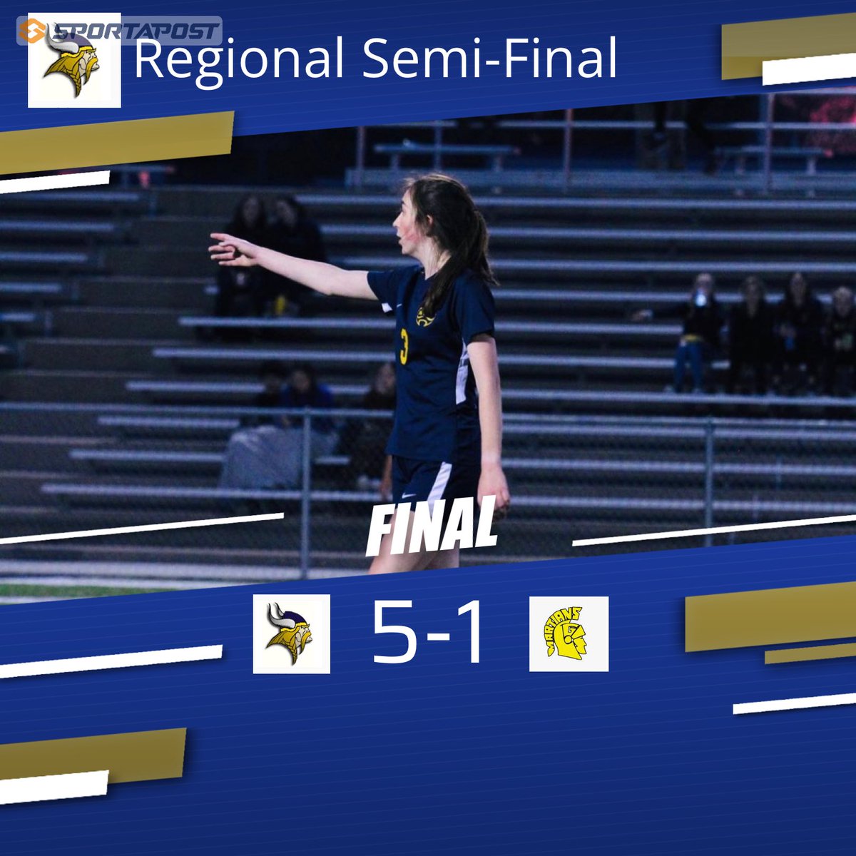 Haslett takes the victory over Goodrich moving on to the Regional Finals on Thursday!  #surviveandadvance @MISoccerCentral <a href="/MichHSSoccer/">Michigan HS Soccer</a> Amachree⚽️⚽️⚽️⚽️
Fant ⚽️
Assists: Amachree, Archambault, Fant