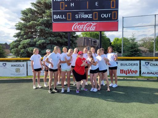 AllStar Night at <a href="/AnkenyMiracle/">Ankeny Miracle Park</a>!  Thank you to our Hawkettes for participating tonight!