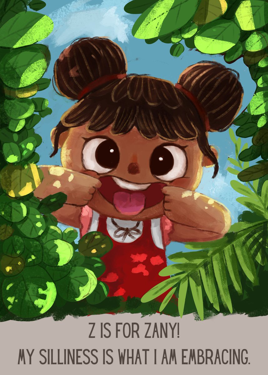 AJecoe's tweet photo. Z for Zany

Y is for Yes

#kidslit #illustration #illustrator #childrenbook #kids #books #art #ArtistOnTwitter #digitalart https://t.co/A3v6ydnQEx