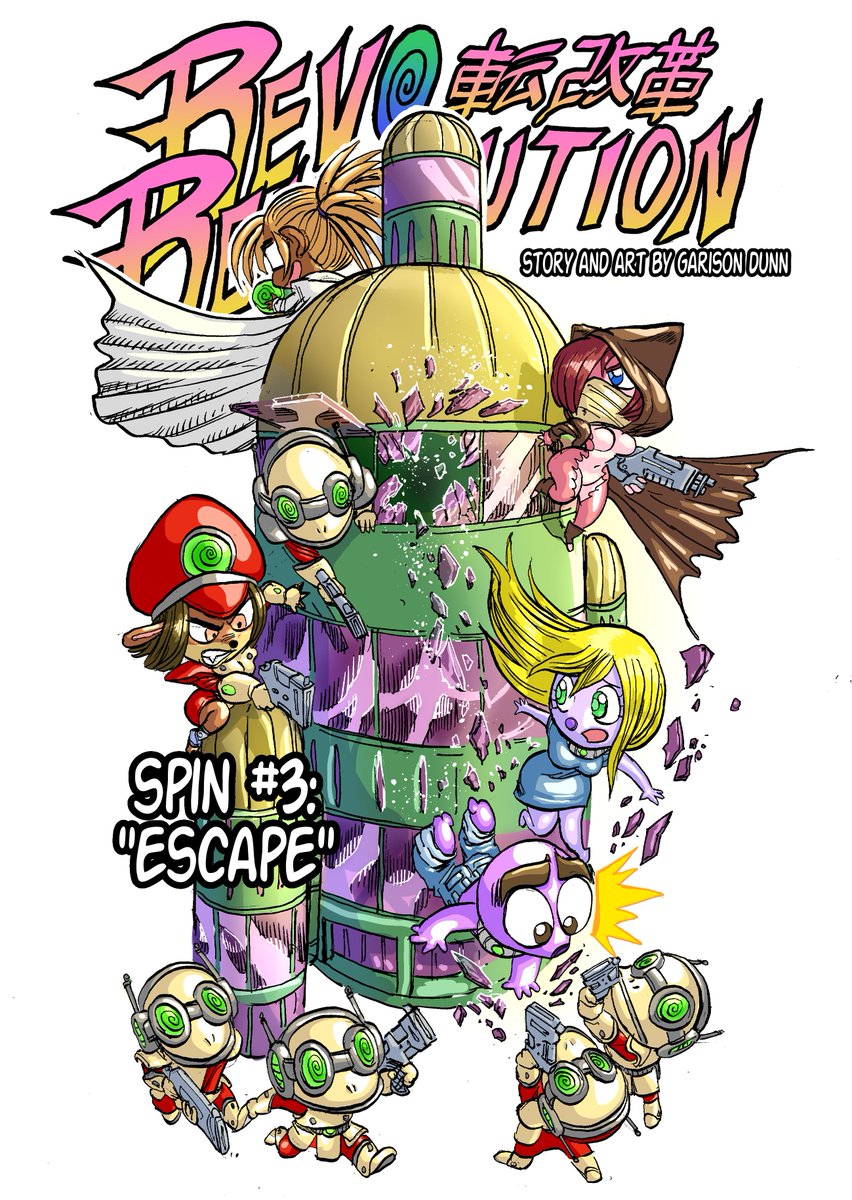 GarisonHDunn's tweet photo. REVO-REVOLUTION! A Tiny Frog takes on the forces of a militaristic scientist to save his sister and island home!
READ NOW on WEBTOON, TAPAS, and PIXIV!
(links in thread) https://t.co/up2gBpE7A6