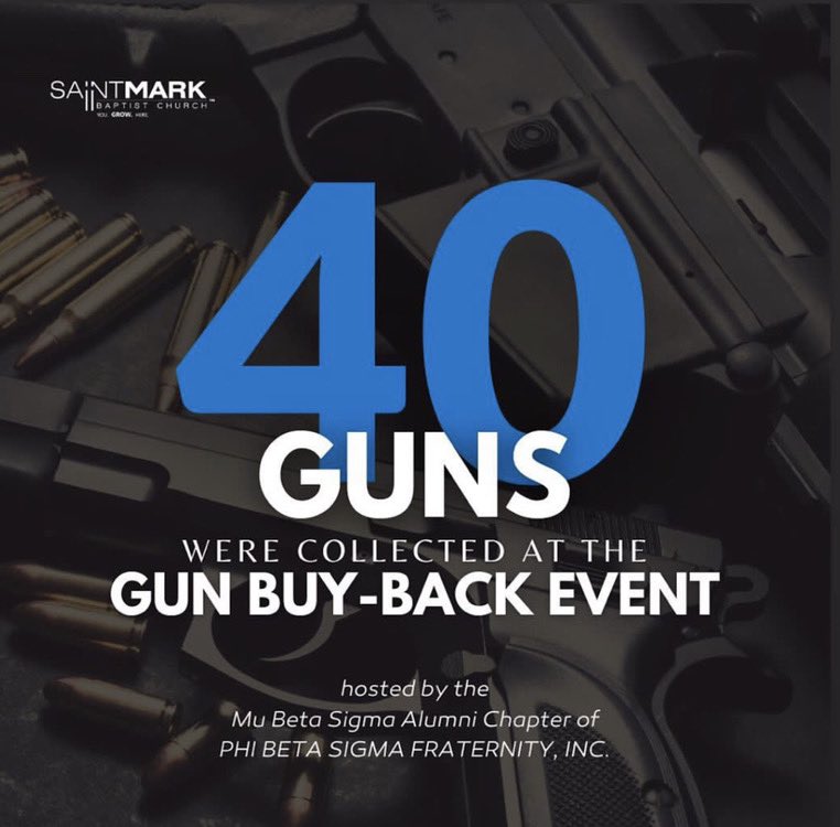 SigmaArkansas's tweet image. This past Saturday, the Mu Beta Sigma Alumni Chapter of Phi Beta Sigma, Fraternity, Incorported sponsored another gun buy back event at in conjunction with the Little Rock Police Department. #pbs1914 #sigmaarkansas #pbsswregion #pbsswtakeflight