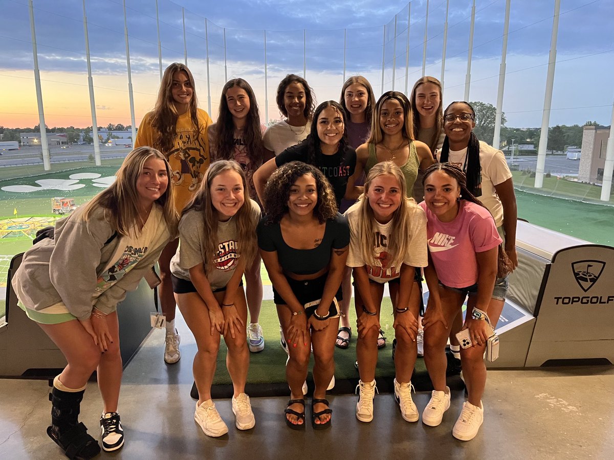 Indiana All Star girls at Top Golf! Great evening- Go Indiana beat Kentucky!!!