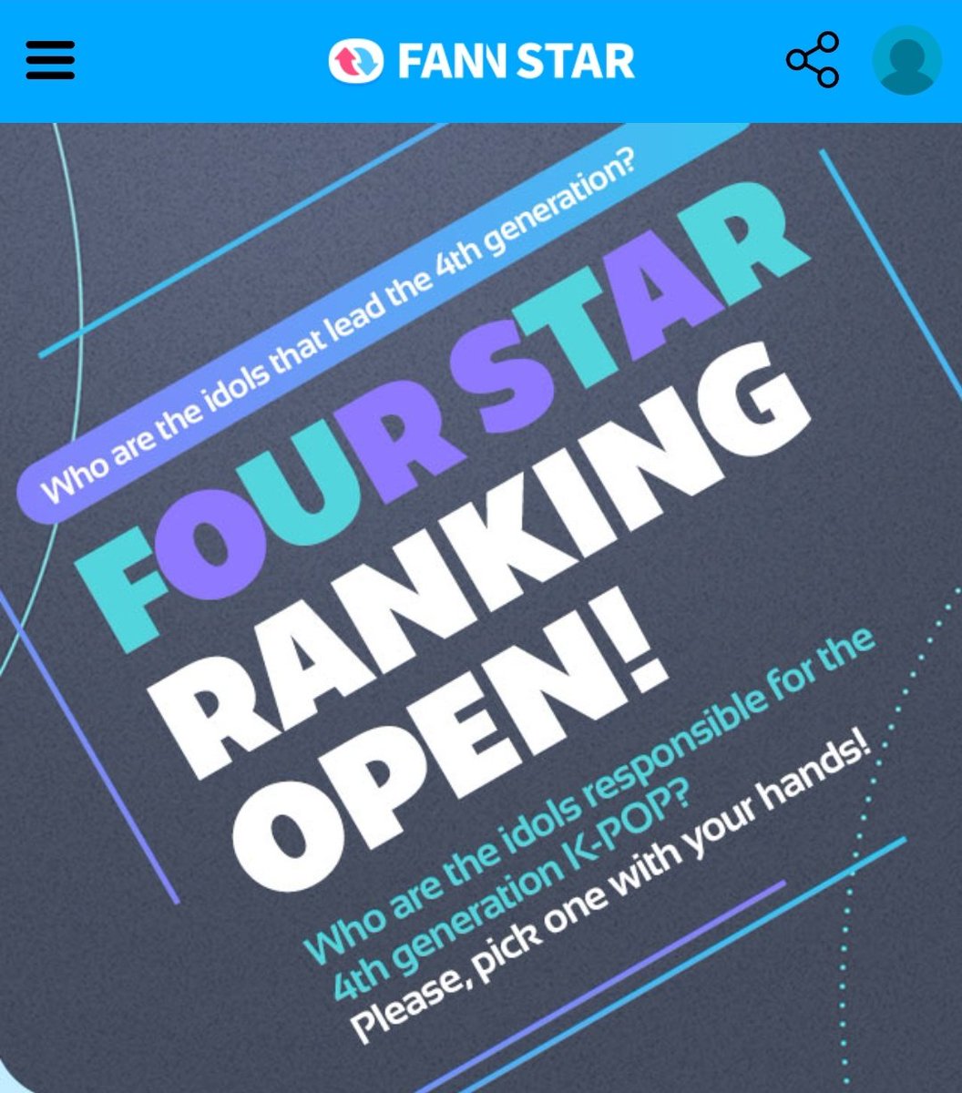 skz_votaciones_'s tweet photo. 🗳️NUEVA VOTACION🗳️
App: FannStar
Nominado: Stray Kids
🏅Es un ranking así que entre más tiempo tengamos en el 1er lugar más beneficios lograremos
📆Cada semana

⏬TUTORIAL⏬ https://t.co/juYqomWSw9
