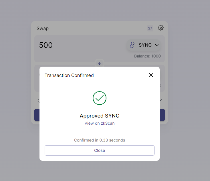 #L222 #zkSync #Layer2 #ZKRollup #testnet #Ethereum #DeFi 
Join discord: discord.com/invite/6zy2c9Y…