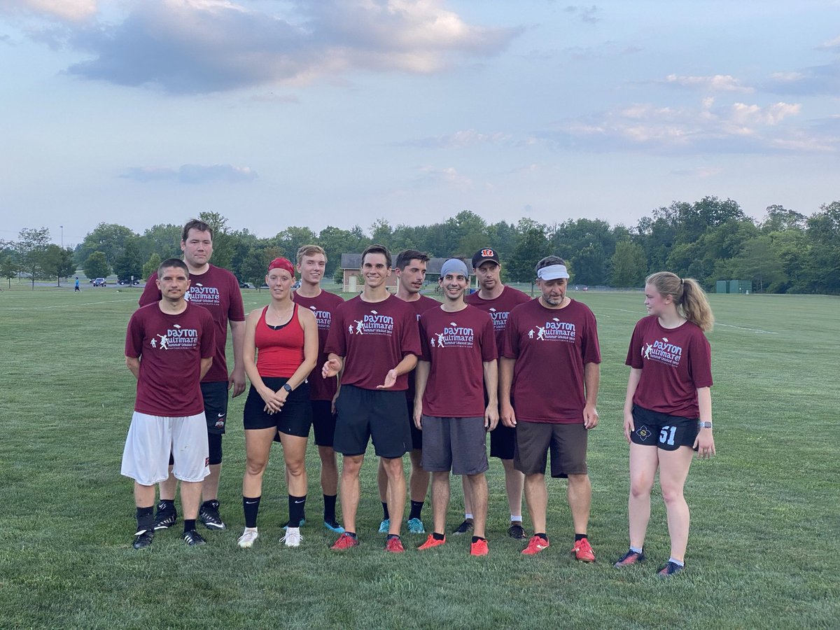 Our 2022 Dayton Summer league registration is open, come join us again this year! Go register ASAP as it starts next week! cincyultimate.org/leagues/2022-s…