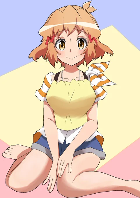 ひざまくら待機中。#シンフォギア 