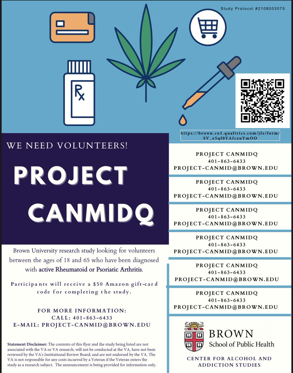 Project CANMIDQ is looking for volunteers! #rheumatoidarthritis #psoriaticarthritis