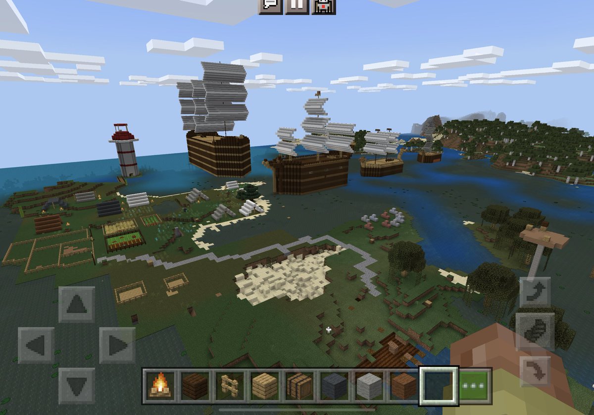 Chris Anderson (@cband13gss) on Twitter photo I am introducing Minecraft Education into my year 4 class this term. Their first challenge is to build a version of Sydney Cove based on what they have leant about the First Fleet landing. My first attempt is taking shape! 😎
<a href="/PlayCraftLearn/">Minecraft Education</a> #ipad I am introducing Minecraft Education into my year 4 class this term. Their first challenge is to build a version of Sydney Cove based on what they have leant about the First Fleet landing. My first attempt is taking shape! 😎
<a href="/PlayCraftLearn/">Minecraft Education</a> #ipad