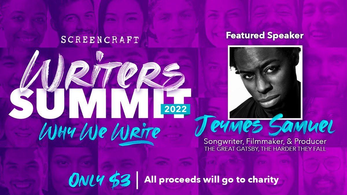screencrafting's tweet image. VERY excited to welcome Jeymes Samuel to our #ScreenCraftSummit lineup this year! 

Tune in June 25-26th to see what he has to say. 

Sign up for as little as $3: bit.ly/3vI7e1J