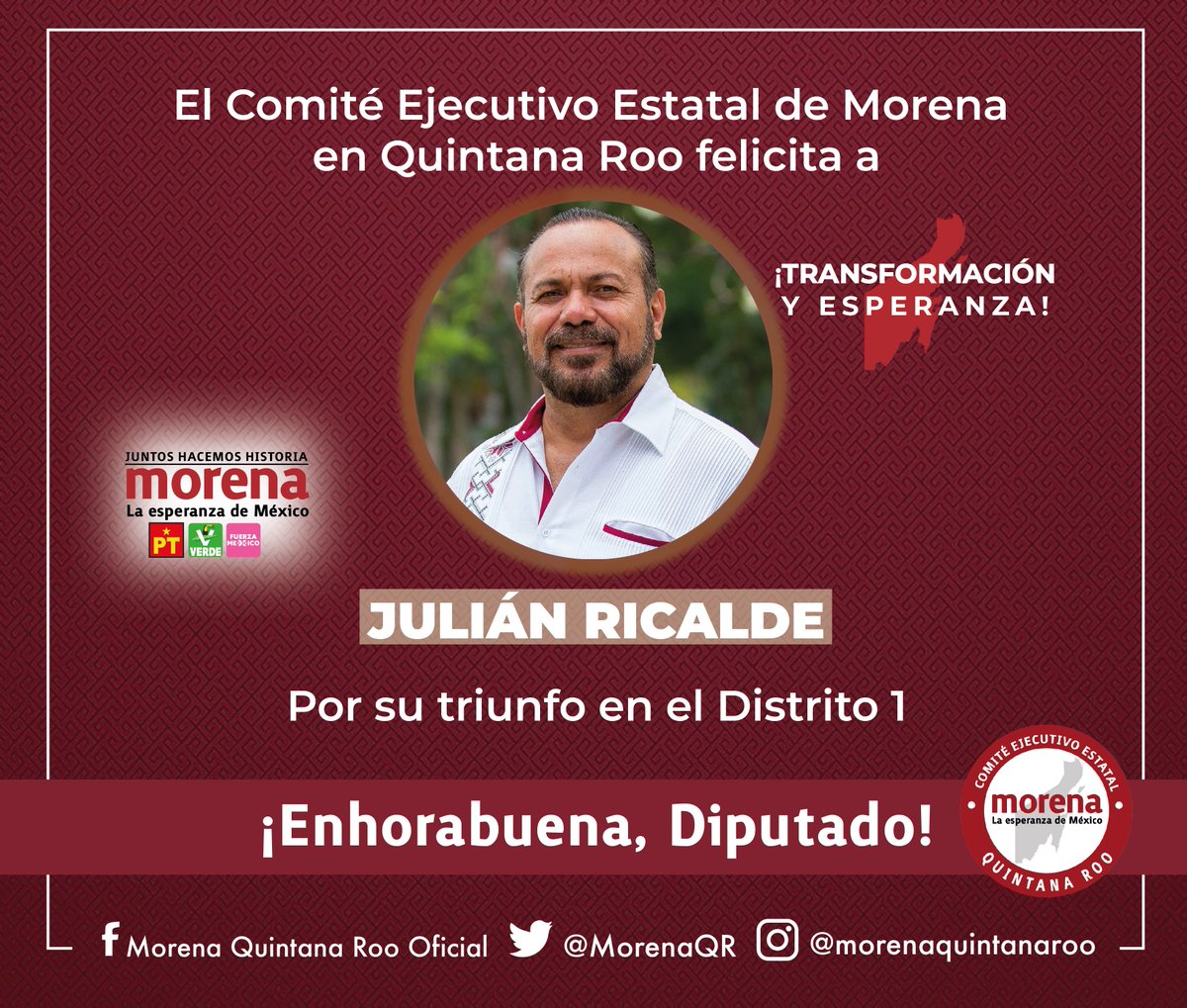 Morena Quintana Roo Oficial tweet media