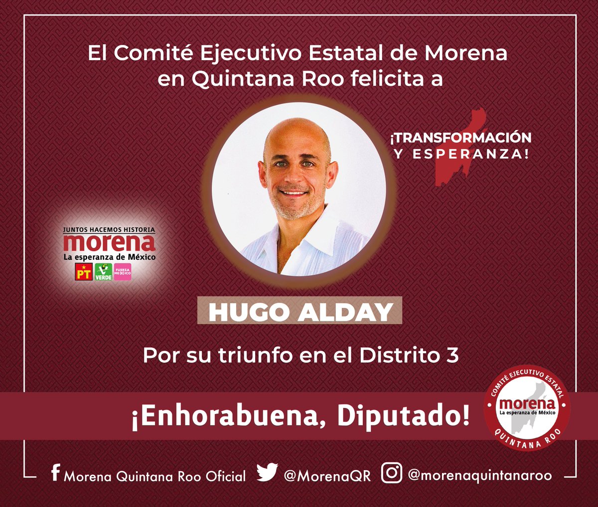 Morena Quintana Roo Oficial tweet media