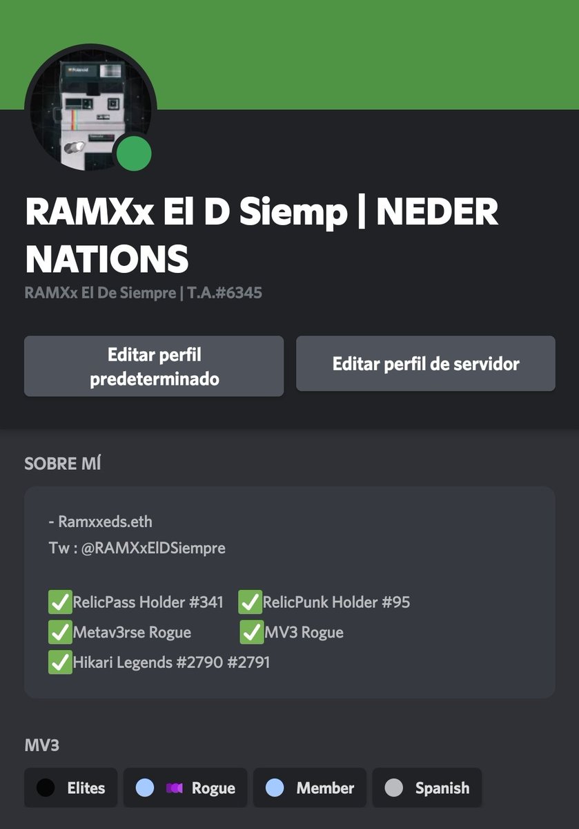 RAMXx El De Siempre NFT tweet media