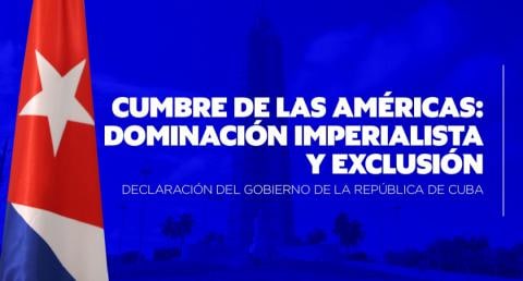 ymatos8's tweet photo. Cumbre de las Américas: dominación imperialista y exclusión. Declaración del Gobierno Revolucionario de Cuba https://t.co/E7WjCIcDl7
@danita1006 @CorreosdeCuba @CorreosSSP @yanecorreos https://t.co/yvpgAN4Xeo