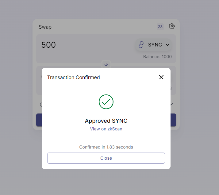 #L222 #zkSync #Layer2 #ZKRollup #testnet #Ethereum #DeFi 
Join discord: discord.com/invite/6zy2c9Y…