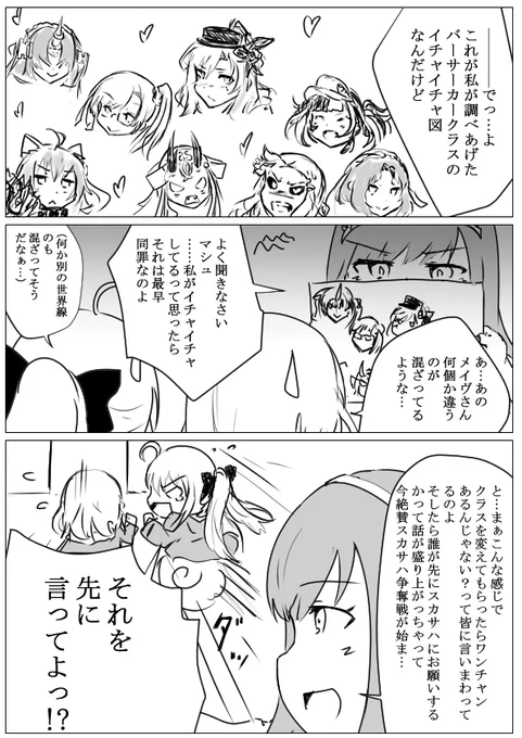 最新FGO漫画イラストです
『そして、再び戦いが始まるのであった…!』 