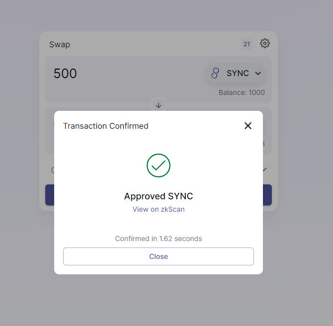 #L222 #zkSync #Layer2 #ZKRollup #testnet #Ethereum #DeFi 
Join discord: discord.com/invite/6zy2c9Y…