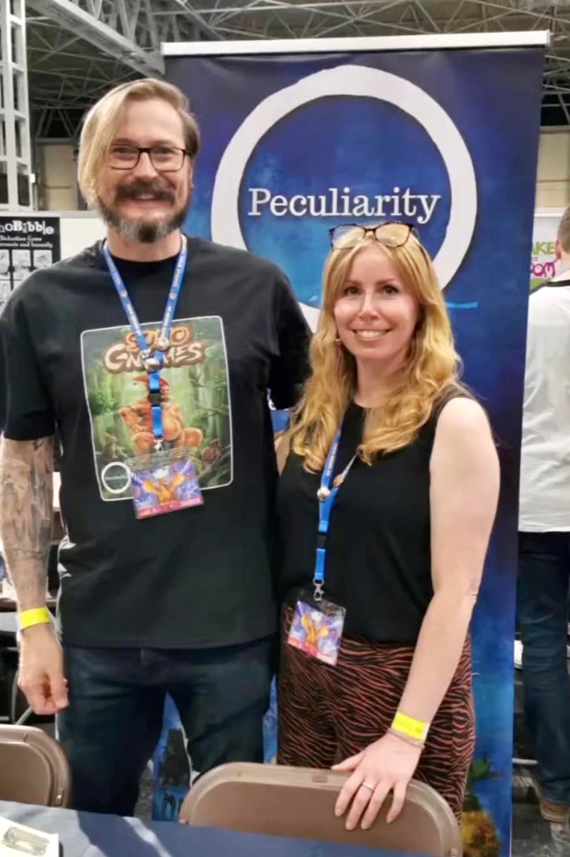 Gumley's tweet photo. @UKGamesExpo was more than I could have imagined 🥰 I even got my 15min of fame via a well timed picture 😅  After a long spell away from gaming for a variety of confidence knocking reasons, it felt so good to be back at it. https://t.co/F2ejxzN0WQ