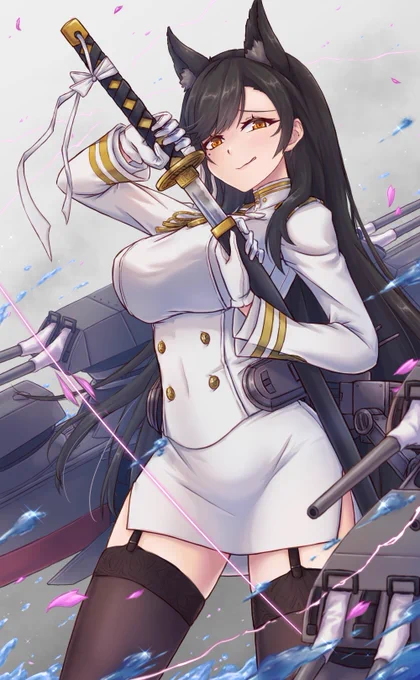 #ド直球に言いますがフォローしてください
今月下旬ごろに絵のご依頼が落ち着く予定なので、摩耶さんと鳥海さんも描きます✨✍️ 