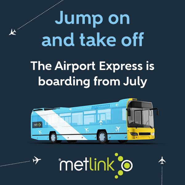 nashthomas's tweet photo. The new public Airport Express bus service will launch on 1 July running every 10-20 minutes from the Railway Station to the Airport. Fully integrated with the Metlink network, these nine new electric buses will be Snapper and pay wave enabled and have Wi-Fi and USB chargers. https://t.co/bjdC65yG0v